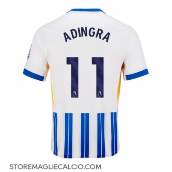 Brighton Simon Adingra #11 Maglia Gara Casa Repliche 2024-25